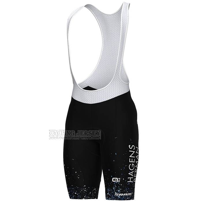2023 Cycling Jersey Hagens Berman Axeon Black Short Sleeve And Bib Short